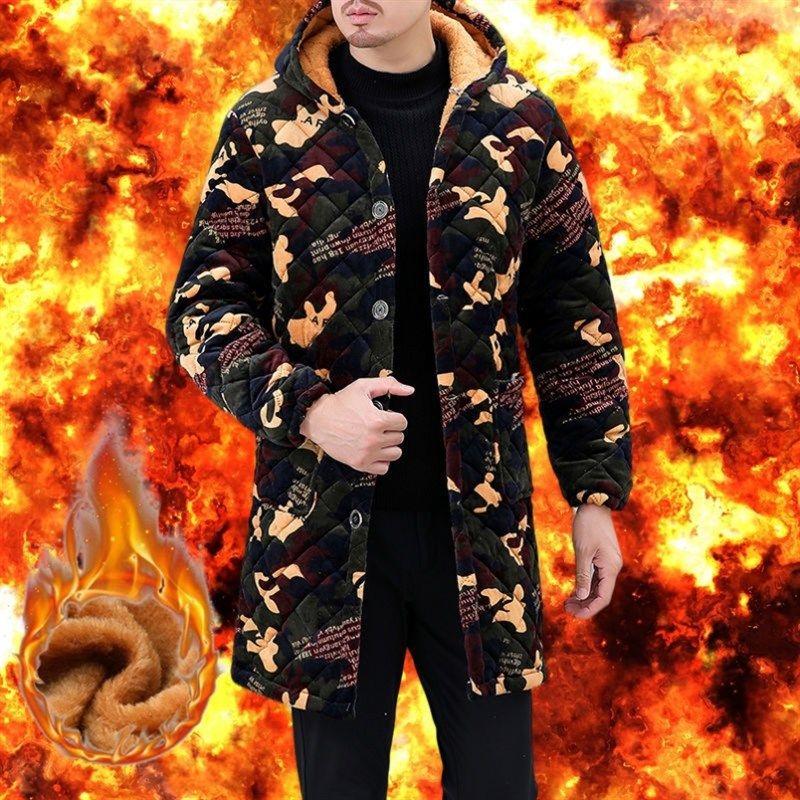 四川省省服罩衣男款工作服男士家居服秋冬季保暖加绒加厚棉衣大褂,家庭/个人清洁工具,围裙,淘宝优惠券,粉丝福利购,淘宝优惠卷