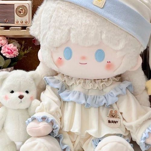 40cm婴儿服装舒雷属性婴儿服装长毛绒棉质娃娃睡衣坐R姿欣赏非属