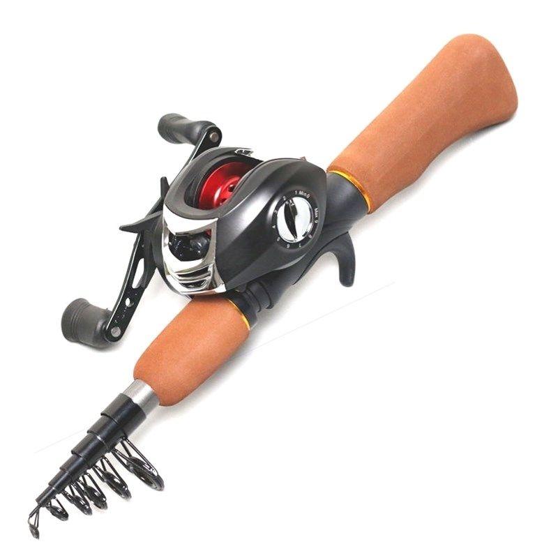 枪柄小路亚竿迷你水滴轮路亚竿超短伸缩竿路亚黑鱼鲈鱼竿马口翘嘴,户外/登山/野营/旅行用品,路亚竿,淘宝优惠券,粉丝福利购,淘宝优惠卷