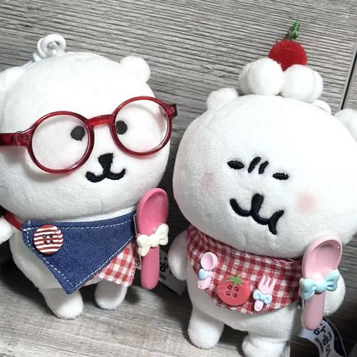 可爱自嘲熊娃衣套装13/s10cm娃用棉花娃娃公仔衣服装饰小配件