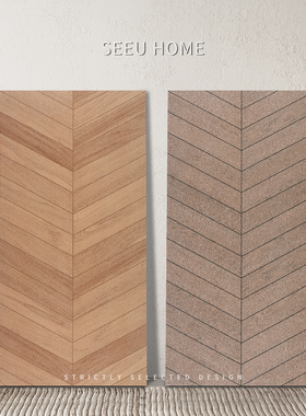 奶油风木纹砖6001200客厅卧室瓷砖仿木地板瓷砖卫生间墙砖仿古砖