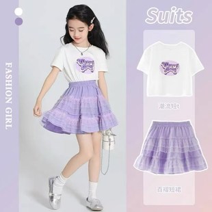 公主裙 儿童网纱蓬蓬短裙女孩蛋糕裙夏装 女童半身裙夏季 2k025新款