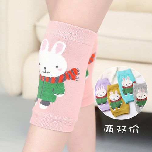 女童卡通护c膝空调房膝盖保暖35810岁儿童夏天宝宝防摔夏季薄