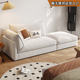 日式 三人位家用卧室公寓布艺小沙发 双人沙发小户型客厅2025新款