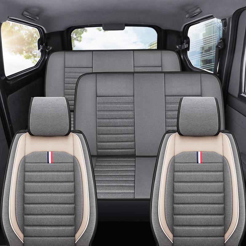 五菱宏光S/S1/S3荣光V征程汽车座套宝骏730亚麻坐垫PLUS四季全包