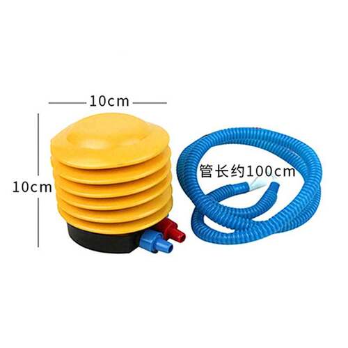 4寸脚踩式打气筒 便捷式打气筒瑜伽球充气泵
