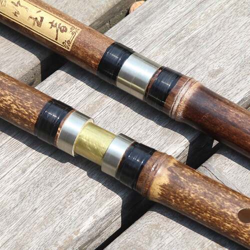 牧童精制箫 二节紫竹936八孔GF调厂家直供送中国结保护袋紫竹箫