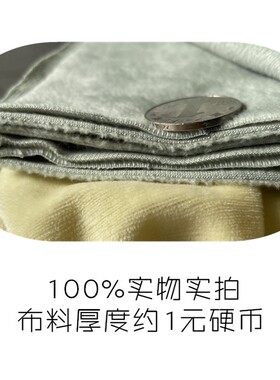 牛奶绒布料 超柔水晶绒浅紫色 四件套布料玩偶宝宝棉衣布料面料