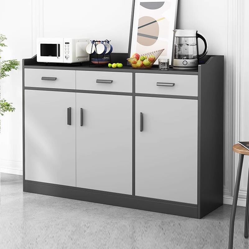 餐边柜客厅靠墙一体柜子储物柜橱柜家用厨房置物柜现代简约茶水柜