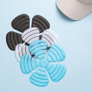 冰凉帽垫物理降温神器相变PCM可重复使用骑行旅游夏季降暑帽子垫