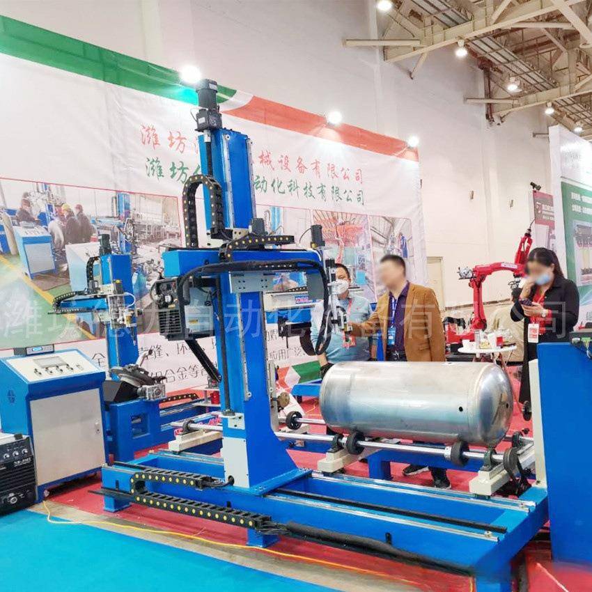 卧式环缝自动焊不锈钢圆桶压力容器罐自动金属五金氩弧焊