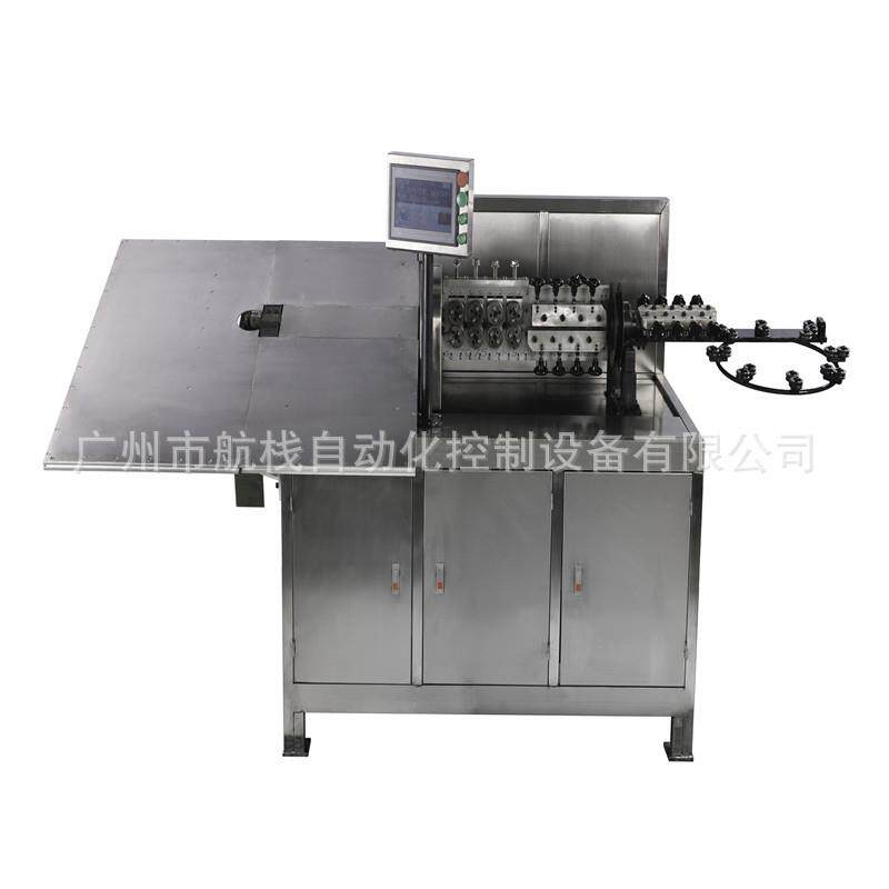 不锈钢丝线材框架自动折弯成型机铅线钢丝伺服数控弯线机