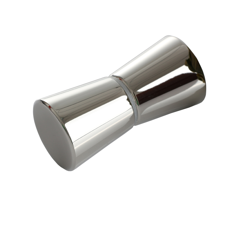 水沐悠L29玻璃浴室门0不锈钢淋浴房拉手把手单粒 单孔镜光