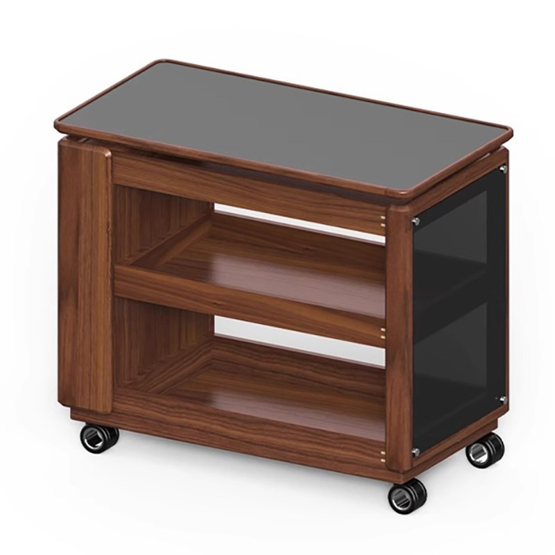 实木边几升降 旋转角几 带轮小茶几沙发边柜侧边柜