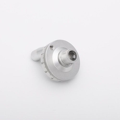 铝合金手手轮滚外径滑台丝杆轴铝合金手旋钮内孔径