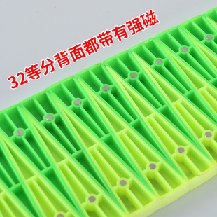 教诚小学数学六年级磁性等分圆面积与等分圆周长推导认识教具