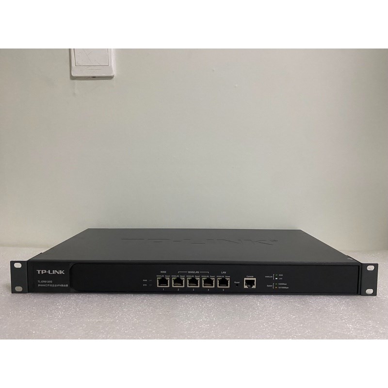 TLER6120Gp 企业级路由器机器正常使用图片实拍需