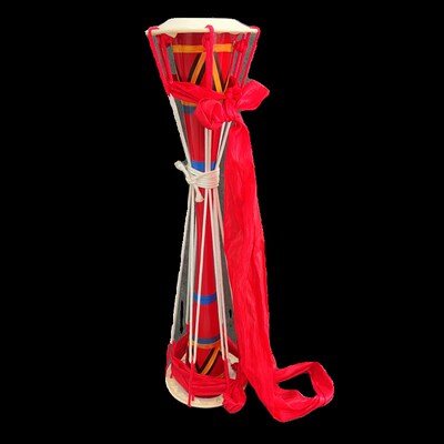 拉绳鼓连南瑶族鼓彩绘长鼓广西攀绳舞蹈鼓学生艺考鼓潘绳道具鼓