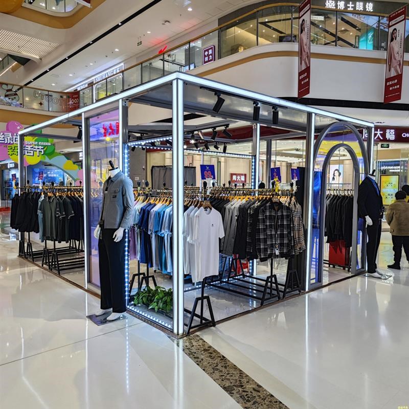 商场快闪店发光桁架铝合金落地式广告活动促销特卖场展G架设计安