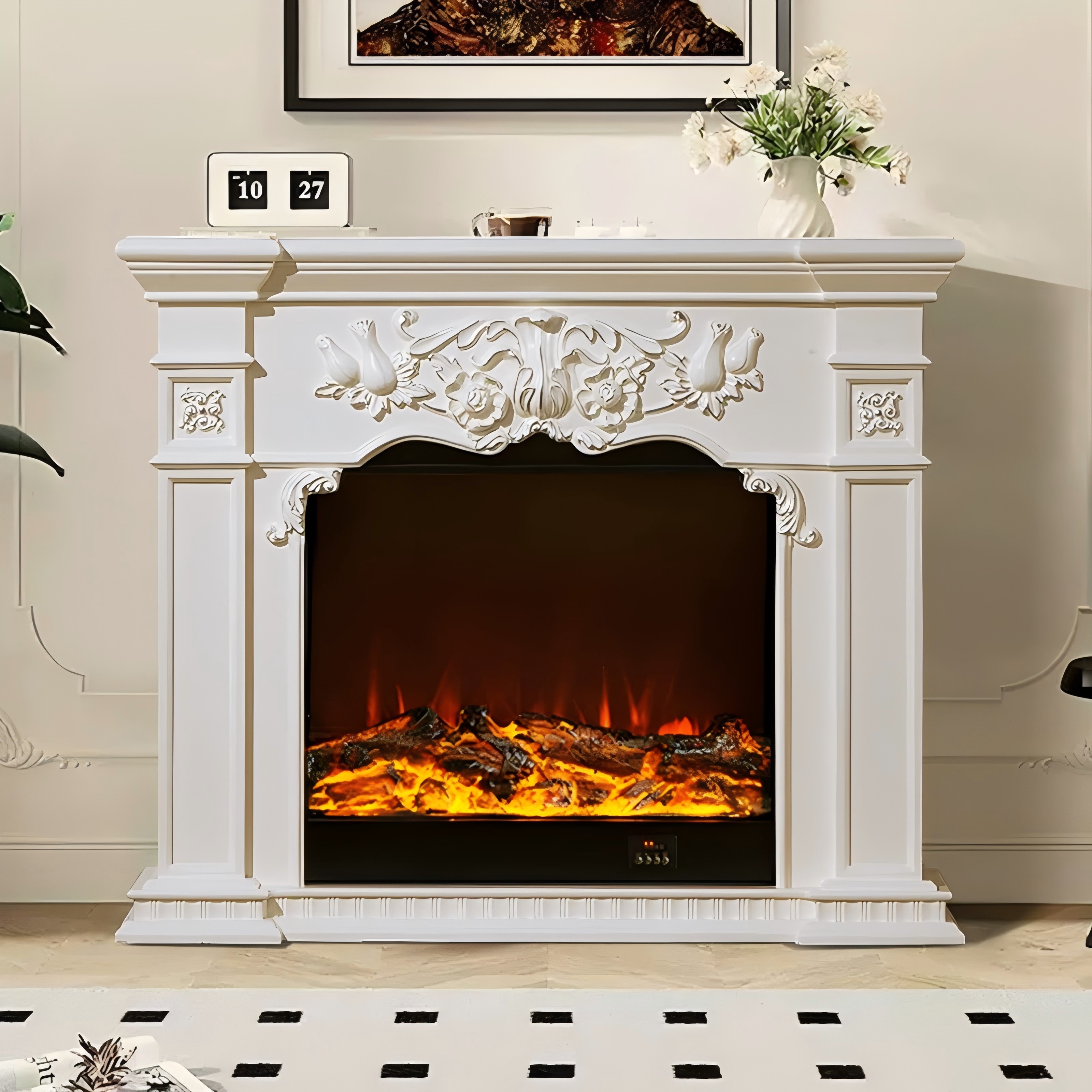 【全网热销】臻域烫金壁炉