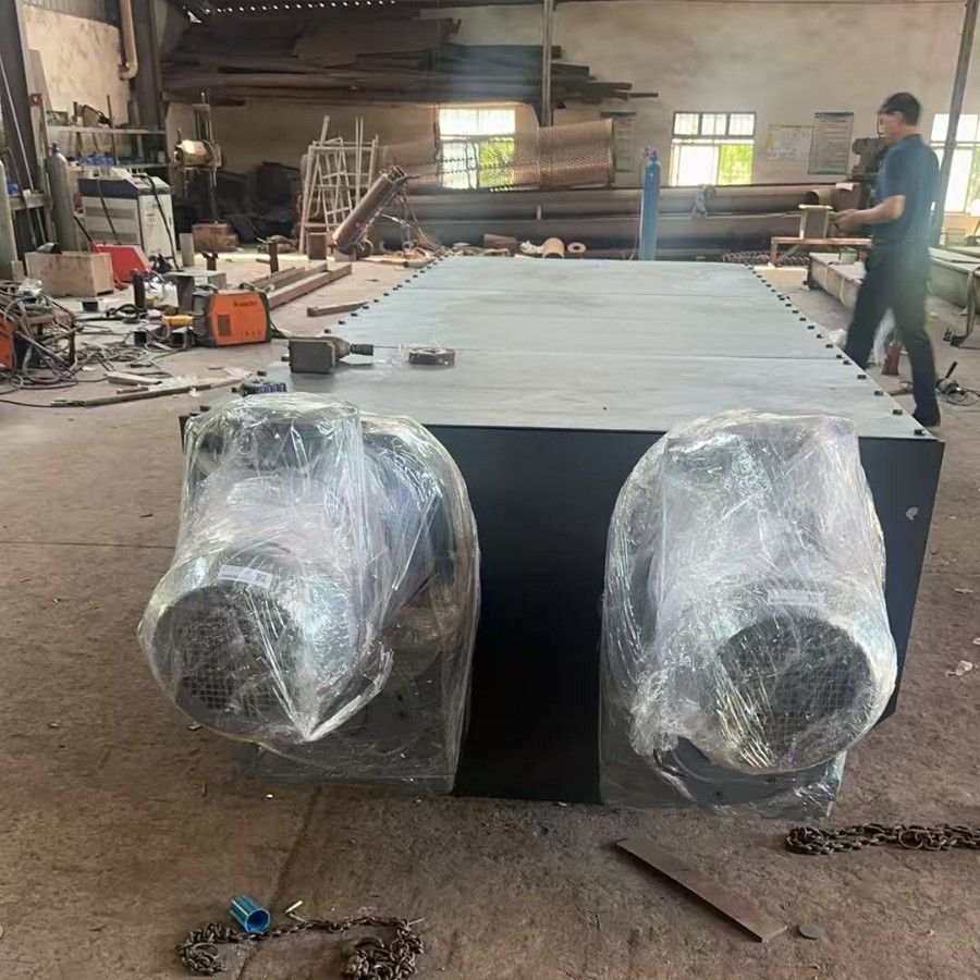 生物质电厂炉前双螺旋给料机 绞龙输送机 铸造螺旋叶片 连体浇铸