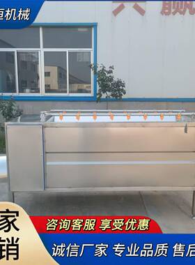 商用香瓜萝卜专用清洗机材花生辣椒羊蹄猪蹄去黑土豆去皮机