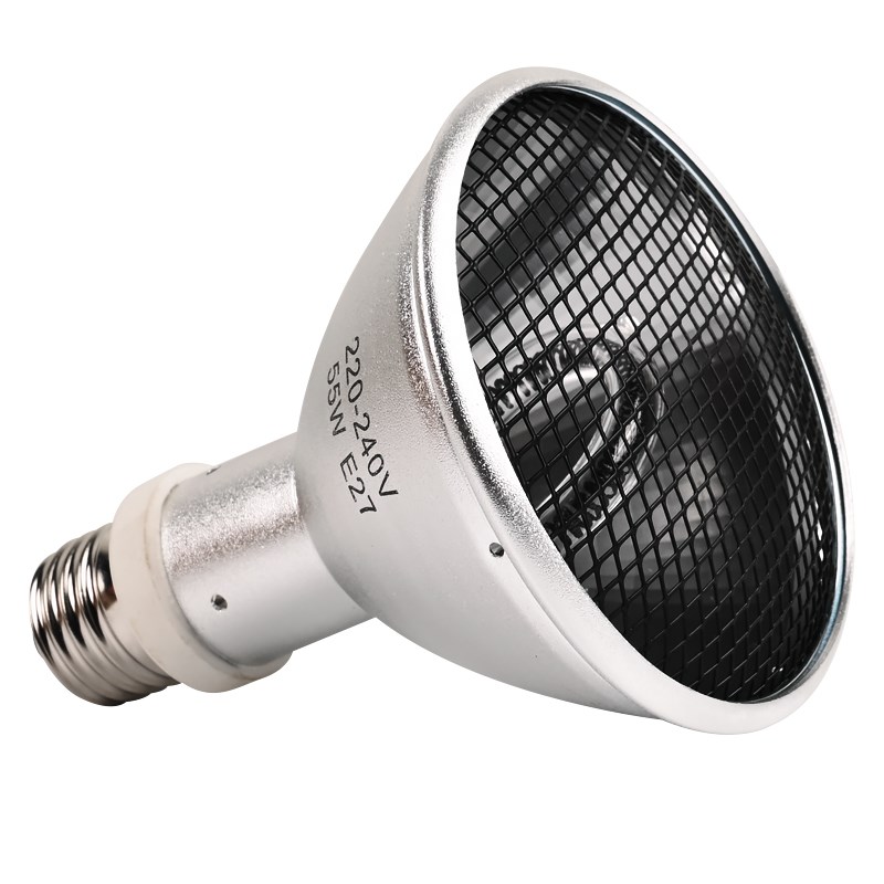 乌龟冬天加热取暖晒背灯爬宠箱红外灯泡无光爬虫守宫保温夜灯