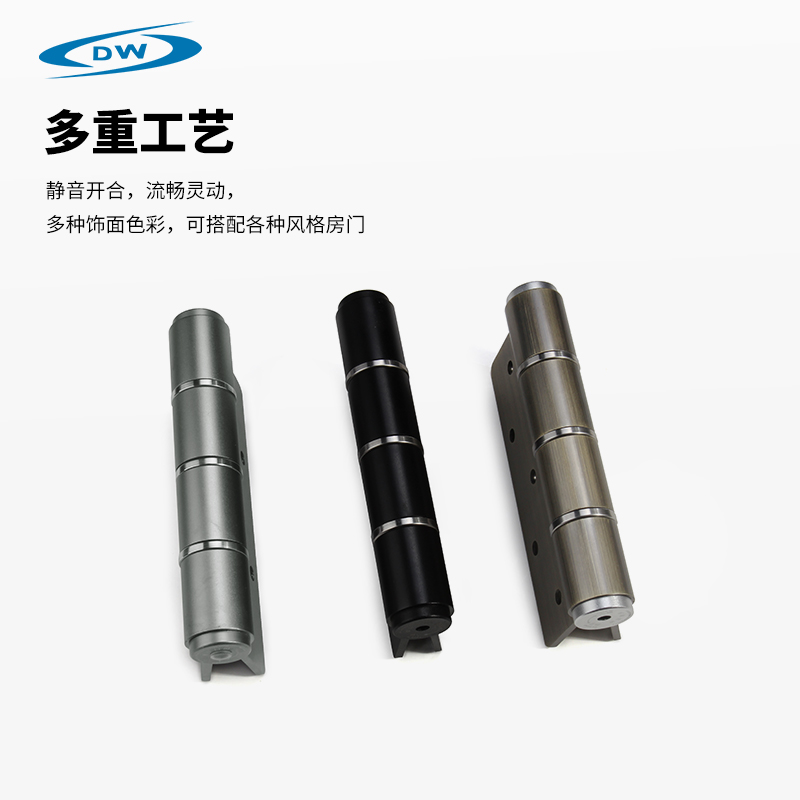 木门5寸阻尼缓冲压铰链弹簧铰链闭门器自动关门定位活页隐形合页