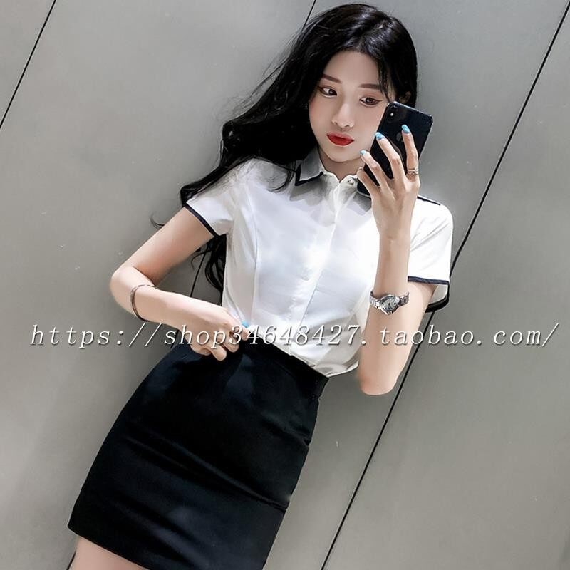 职业装女秋轻f熟套装酒店前台美容美发美容院珠宝店足浴工作服夏