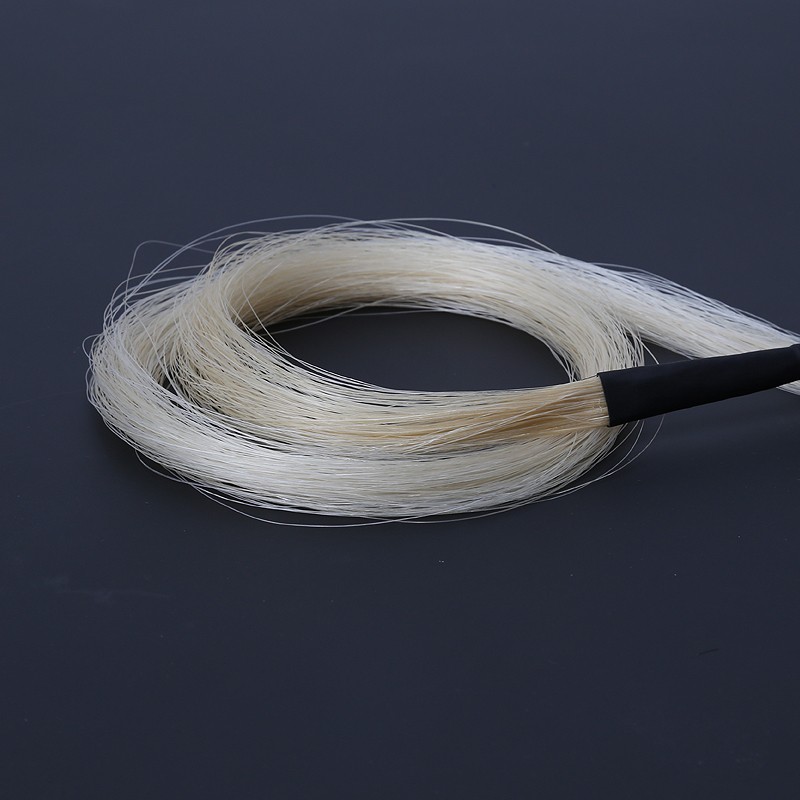 二胡备用真马尾 二胡弓替换马尾毛 五星白马尾适合84CM弓二胡配件