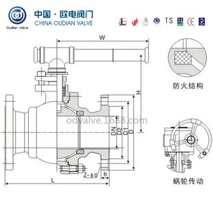 带刻度盘球阀KDQ41F不锈钢法兰球阀带指示针法兰球阀