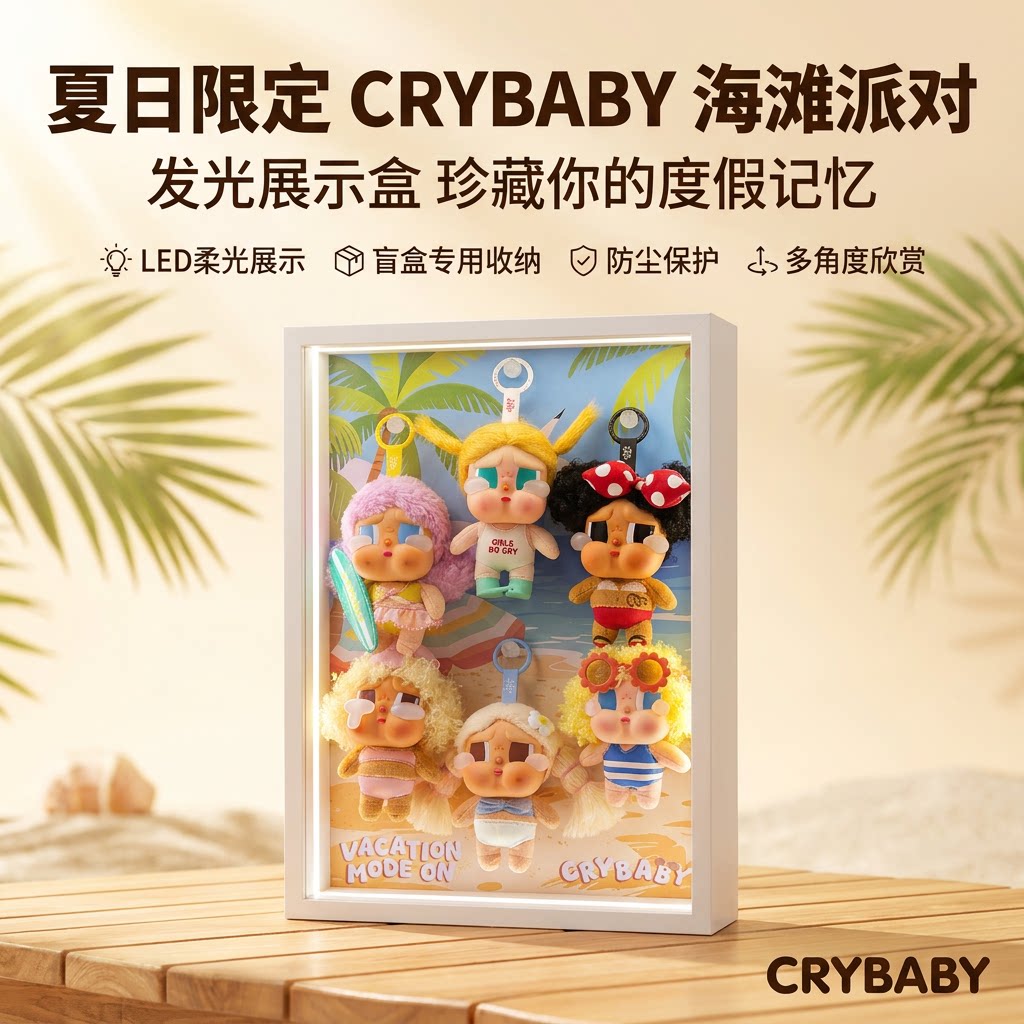 摆件展示架适用泡泡玛特收纳