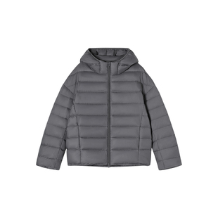 2-7 C 新款轻盈蓬松鹅绒服宽松排骨连帽外套 M88