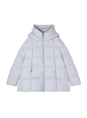 2-27F C 新款花苞连帽泡芙感宽松羽绒服外套 M29