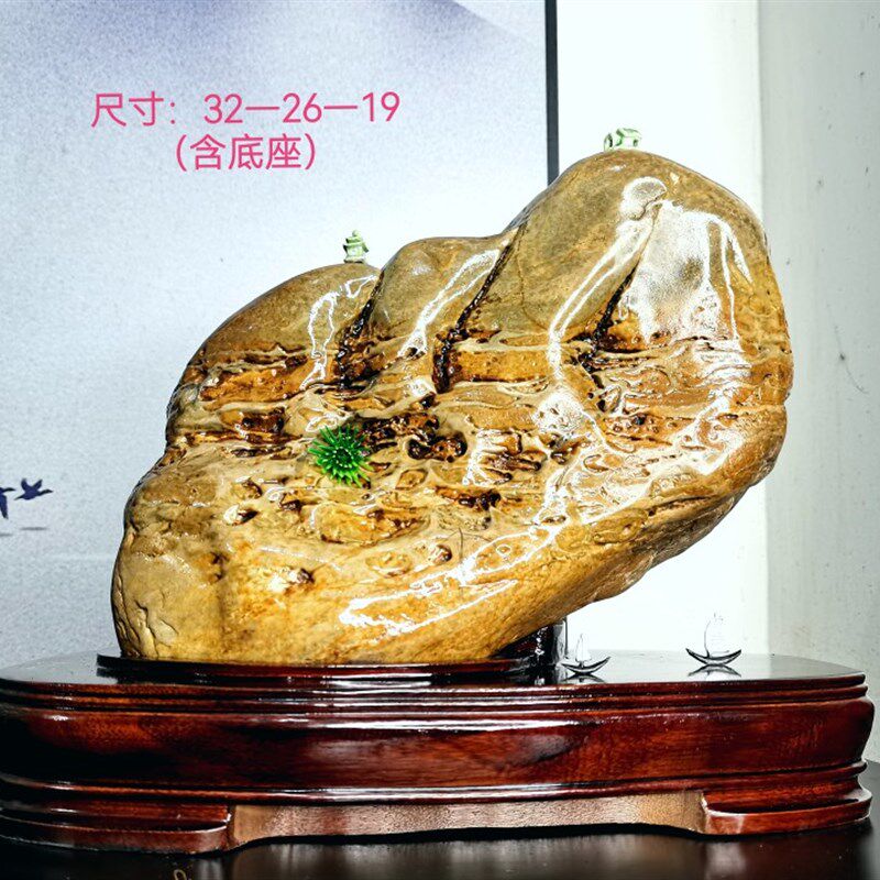 九龙璧华安玉原石天然水冲奇石景观赏石客厅N摆件靠山石镇宅石升