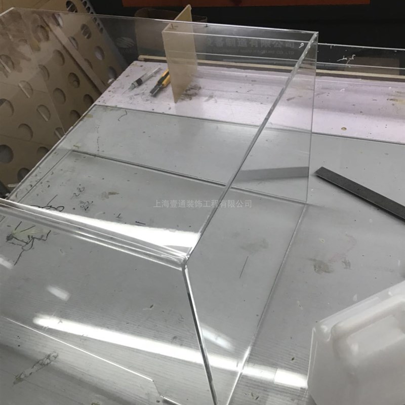 定制任意规格唱机高透明亚u克力防尘罩有机玻璃折弯一体展示防护