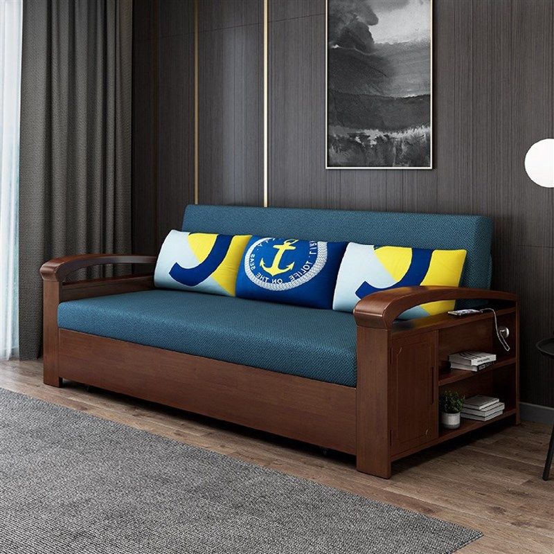 简约现代实木沙发床单双人小户型客厅可折叠O坐卧两用多功能沙发,橡塑材料及制品,亚克力管/有机玻璃管,淘宝优惠券,粉丝福利购,淘宝优惠卷