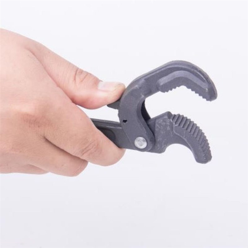羽拓万能管钳两件套万能扳手工具套装多功K能快速扳子活口万用管