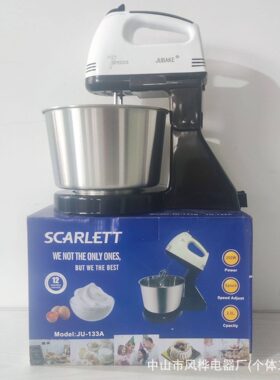 甄选跨境电动家用台式打蛋器小型和面机奶油搅拌打发器Eggbeater