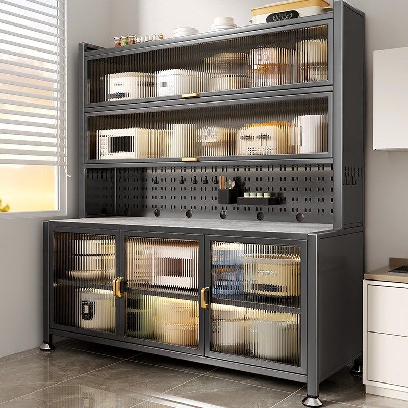 岩板厨房置物架家用落地橱柜多层餐边靠墙一体多功能收纳储物碗柜,厨房/烹饪用具,厨房置物架/置物柜/角架,淘宝优惠券,粉丝福利购,淘宝优惠卷