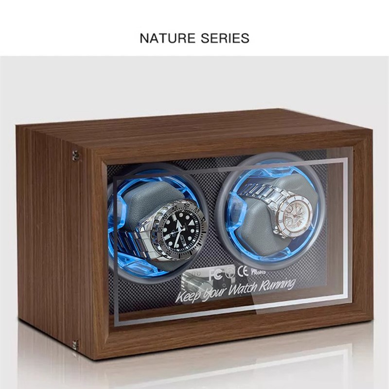 手表自动摇表器机械表家用转表器转动放置器立式上链摇摆器收纳盒