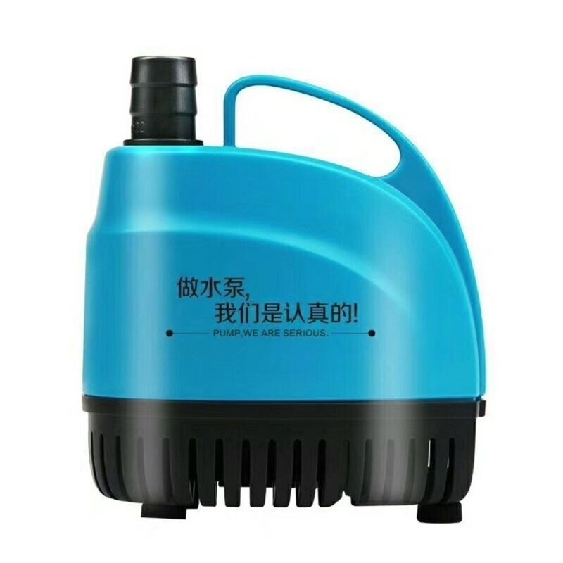 创宁底吸泵小型抽水泵循环泵换水泵鱼池喷泉鱼缸水泵静音底吸水泵