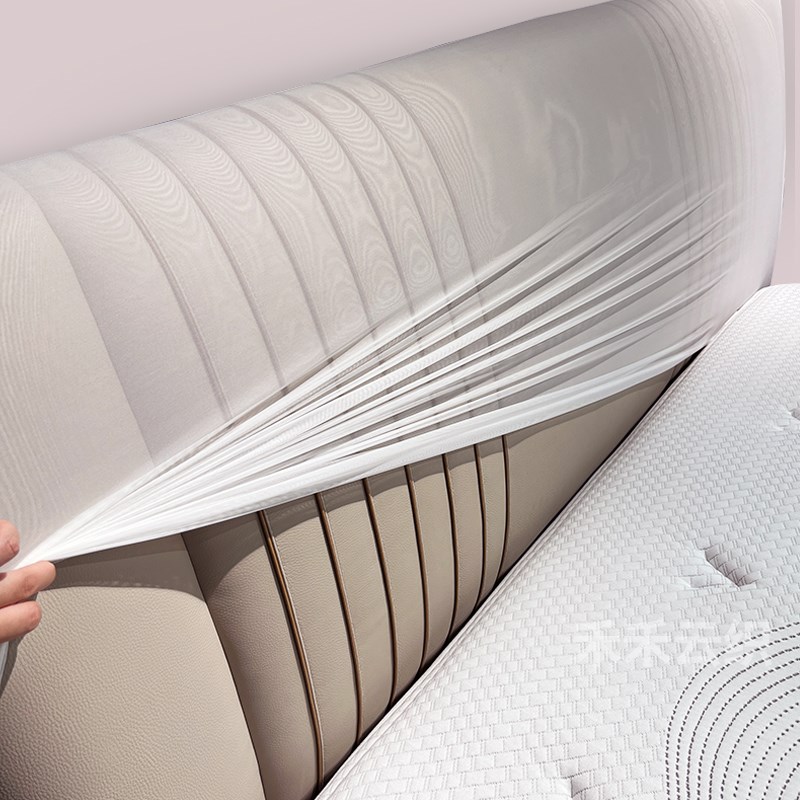 透明防尘床头套罩高弹力隐形免清理床头全包保护罩柔软服贴可拆洗