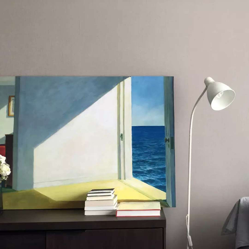 NONE ART 靠海的房间 霍普小众艺术北欧装饰画挂画客厅卧室背景墙