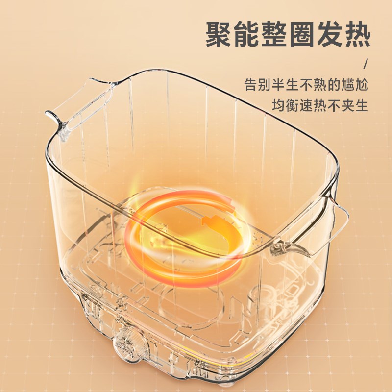 lotor电蒸锅小型家用迷你宿舍单人2024新款多功能蒸煮一体早餐机