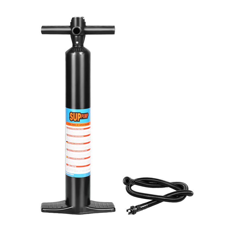 桨板充气泵打气筒橡皮艇气垫床冲锋舟皮划艇游泳圈水池双向手拉泵