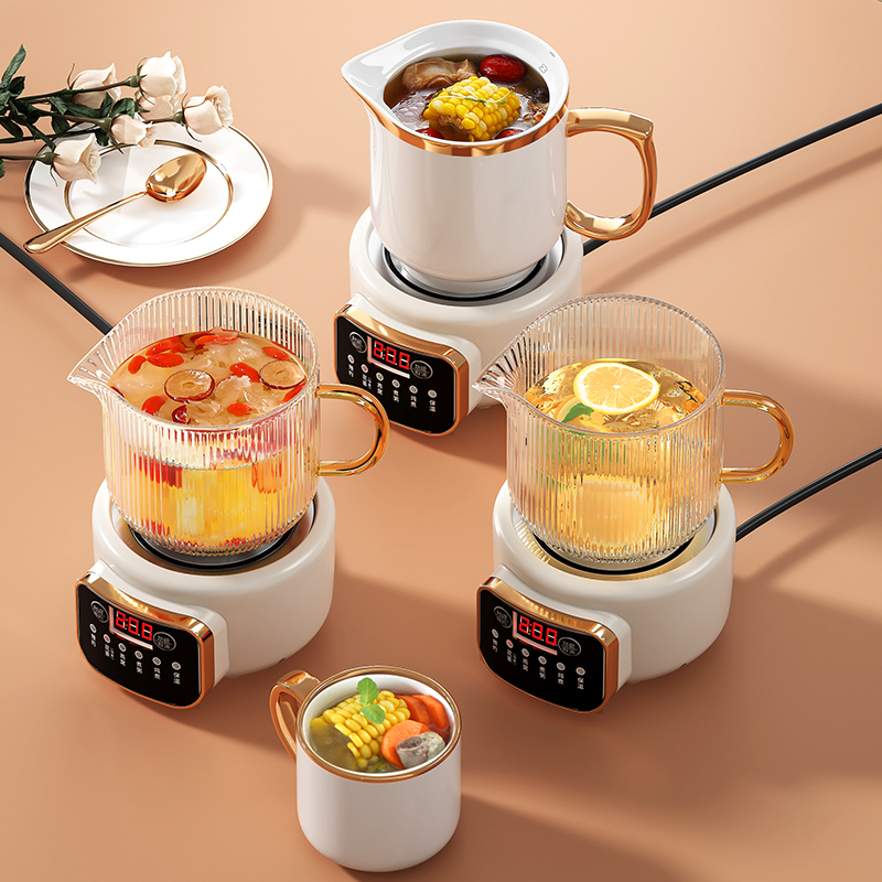 全自动新款煮茶器煮茶壶家用办公室养生壶小型电陶炉一体玻璃单人