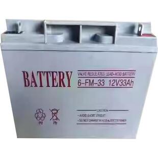 BATTERY蓄电池6-FM-55 12V55AH40A24A33AH18A东君应急照明36V电源