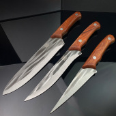 屠宰专用刀尖刀割肉刀不锈钢切肉刀屠宰杀猪宰羊分割刀锋利挑骨刀