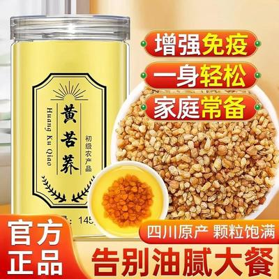 新货官方正宗黄苦荞乔麦茶四川大凉山新货浓香苦荞茶精选500克/25